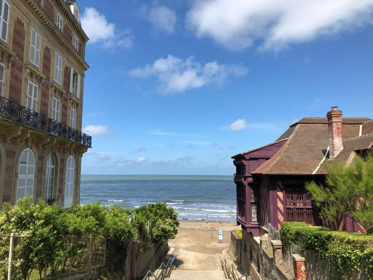 Cote Plage - Magnifique Appartement De Charme A Trouville Sur Mer - Linge - Lit Fait - Parking - Wifi - Classe Par L'Office Du Tourisme Экстерьер фото