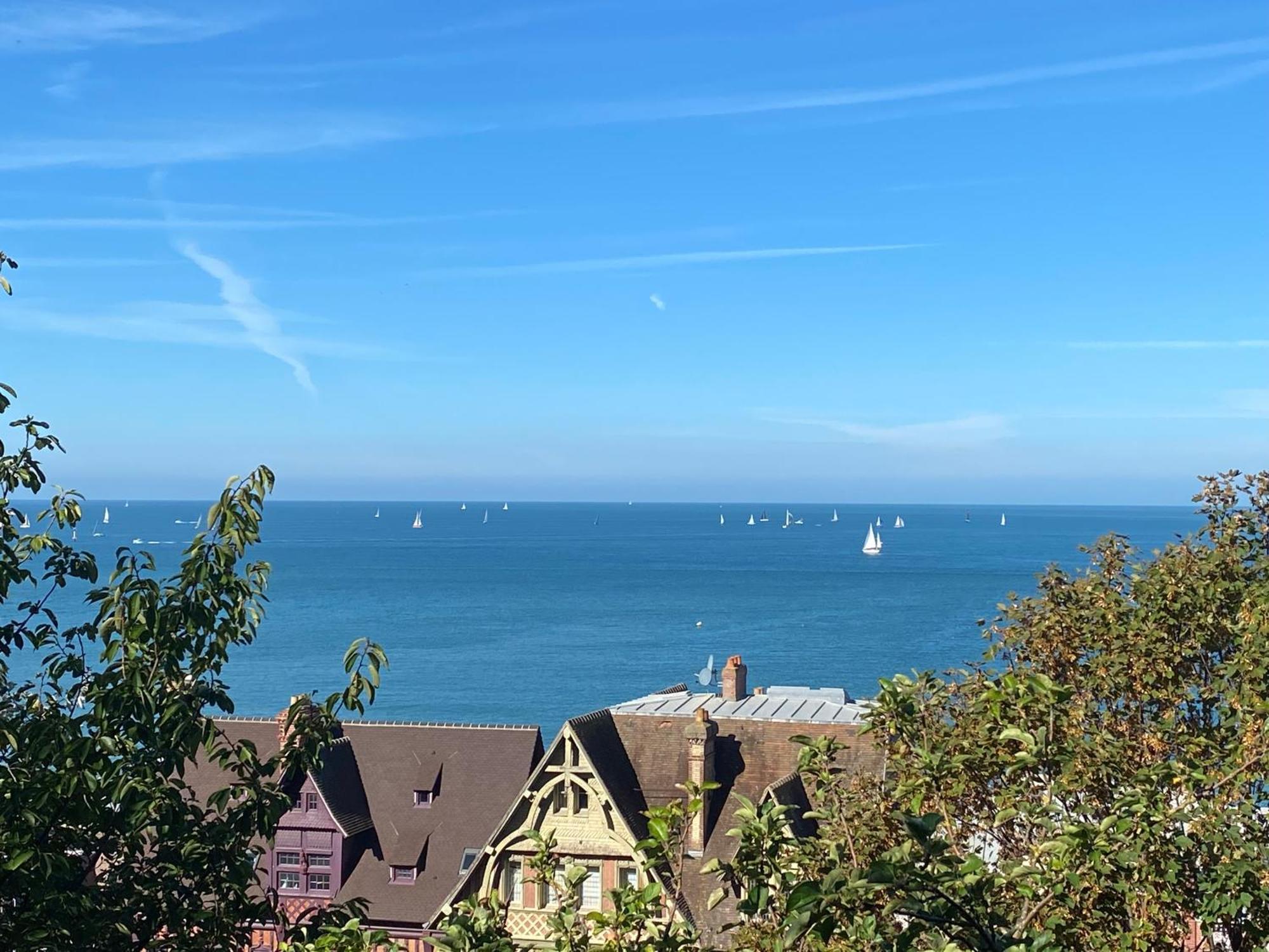 Cote Plage - Magnifique Appartement De Charme A Trouville Sur Mer - Linge - Lit Fait - Parking - Wifi - Classe Par L'Office Du Tourisme Экстерьер фото